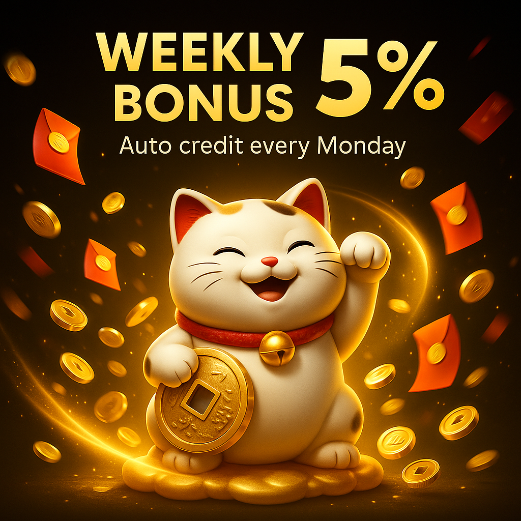 Weekly Bonus 5%